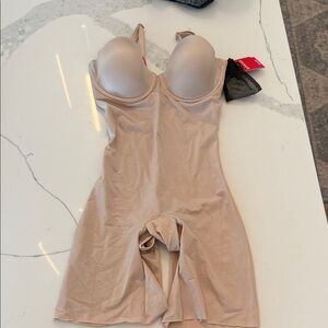 SPANX Beige Shapewear Bodysuit